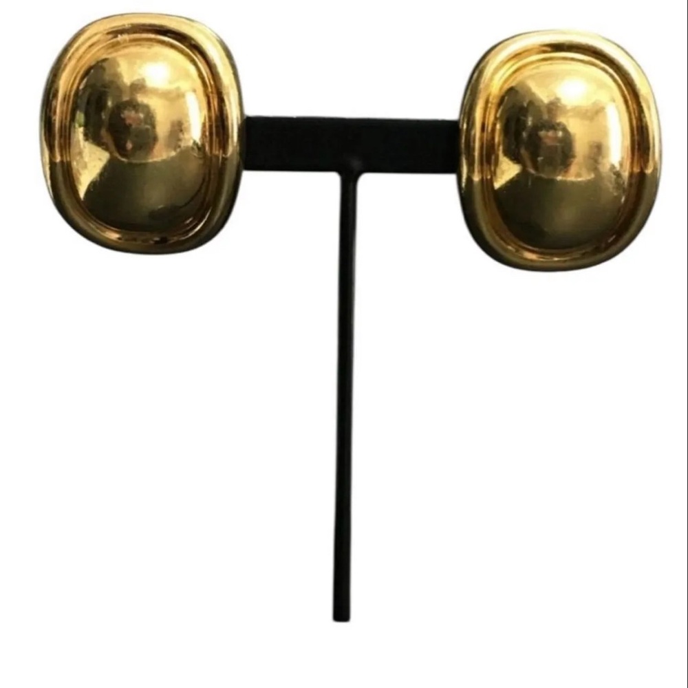 Vintage Christian Dior Vintage Earrings
 Gold Plated Authentic— read description